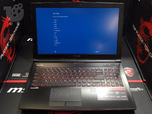 MSI 15.6" Gaming GE62 Apache Pro i7-6700HQ Nvidia GTX 960 2GB GDDR5 16GB/1TB/W10